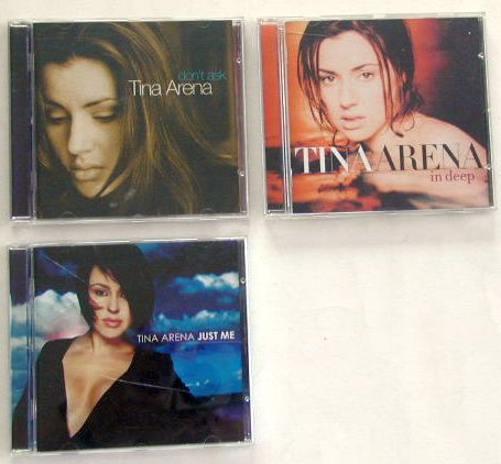 Tina Arena 3 CD Sammlung Collection